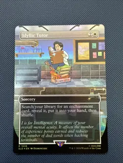 MTG Idyllic Tutor (1636) (Rainbow Foil) - Secret Lair Drop Series (SLD) NM Foil - Image 1