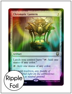 1x Chromatic Lantern, Ripple Foil, Modern Horizons 3 Commander, MTG NM - Image 1