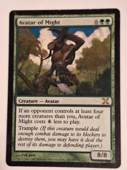 Avatar of Might - 10th Edition Core Set - Magic the Gathering MTG Nice! - Image 1
