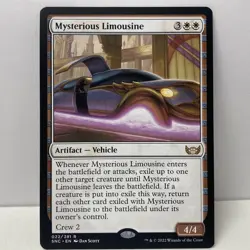 Mysterious Limousine (022) Streets Of New Capenna SNC MTG Magic The Gathering - Image 1