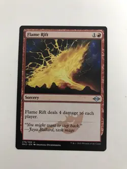 Flame Rift MTG Magic the Gathering Card NM Near Mint MH2 - Image 1
