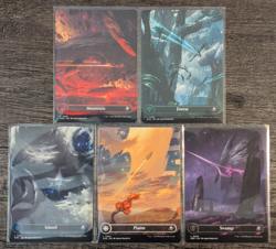 MTG: Edge of Eternities 5-Card Full Art Land Bundle - Image 1
