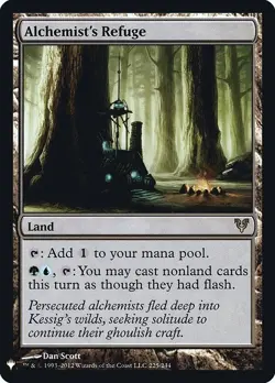 MTG Alchemist's Refuge PLST Rare Foil #AVR-225 - Image 1
