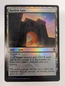Basilisk Gate Commander Legends: Battle for Baldur's Gate Foil - Image 1