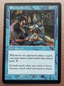 Rhystic study MTG Magic the gathering - Image 1