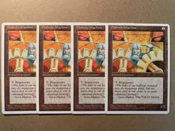 MTG 4x Diabolic Machine Core Set 4th Edition OLD SCHOOL Magic Gathering x4 NM - Image 1