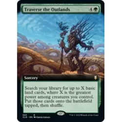 TRAVERSE THE OUTLANDS (EXTENDED ART) X4 Commander Legends: Battle For Baldur's G - Image 1