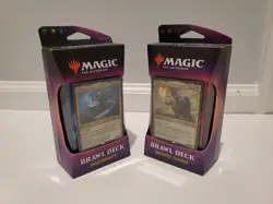 2x Throne of Eldraine Brawl Decks Knights' Charge & Wild Bounty Sealed MTG NEW - Image 1