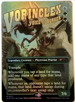 MTG Vorinclex Voice of Hunger RAINBOW FOIL Secret Lair Drop 1623 NM - Image 1