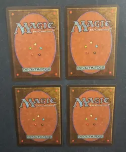MTG 4X JAPANESE BLACK BORDERED FOG FBB MAGIC THE GATHERING COMMON INSTANT GREEN - Image 4