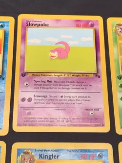1st Edition Fossil Pokemon Card Lot 1999 WOTC Original 151 Kanto Pokemon MP/HP - Image 4