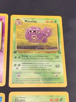 1st Edition Fossil Pokemon Card Lot 1999 WOTC Original 151 Kanto Pokemon MP/HP - Image 5