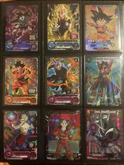 Dragon Ball Z TCG 9 Card SR,AR,R Holofoil Bundle - Image 1