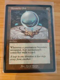MTG Mesmeric Orb (Retro Frame) The Brothers' War M/NM Free UK P&P - Image 1