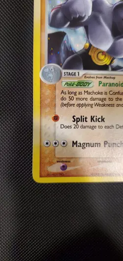 Machoke 39/92 Reverse Holo Uncommon EX Legend Maker Pokemon Card 39/92 NM - Image 5
