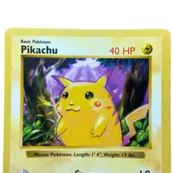 Pikachu Red Cheeks Shadowless Base Set 58/102 1999 Pokemon Card VERY RARE! - Image 3