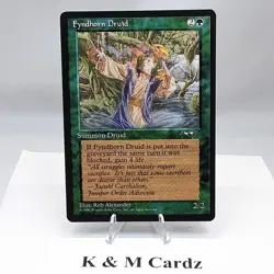MTG - Alliances - Fyndhorn Druid - Common - LP - Playset x4 - Image 1