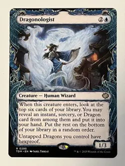 Dragonologist Showcase Tarkir: Dragonstorm Non-Foil Regular MTG - Image 1