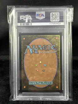 2025 MTG RARE FOIL BORDERLESS SPONGEBOB #1926 PLANKTON TINY TYRANT PSA 10 - Image 2