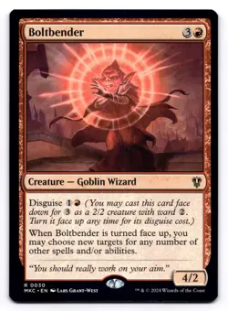 Boltbender NM Commander: Murders at Karlov Manor 0030 MTG Regular - Image 1