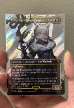 Y'shtola Nights Blessed Borderless Surge Foil NM MTG Final Fantasy x1 - Image 5
