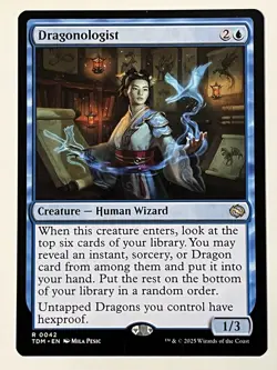 Dragonologist Tarkir: Dragonstorm Non-Foil Regular MTG - Image 1