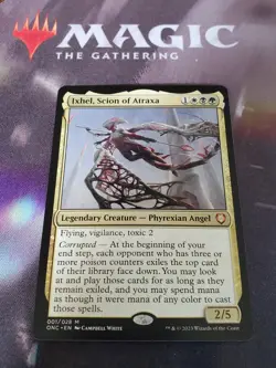 Mtg. Ixhel, Scion of Atraxa. Commander: Phyrexia: All Will Be One. Pack Fresh - Image 1