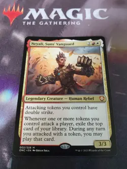 Mtg. Neyali, Suns' Vanguard. Commander: Phyrexia: All Will Be One. Pack Fresh - Image 1