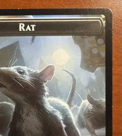 Rat Token - Commander: Adventures in the Forgotten Realms MTG - Image 3