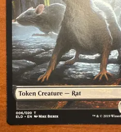 Rat Token - Commander: Adventures in the Forgotten Realms MTG - Image 5