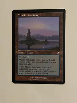 Magic the Gathering : TIME SPIRAL REMASTERED Mystic Sanctuary NM MTG - Image 1