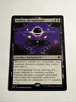MTG Sothera, the Supervoid, Mythic Rare, #0115, EOE, Non-Foil, Pack Fresh NM - Image 1