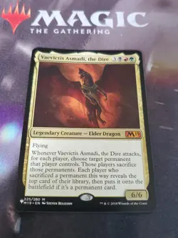 Mtg. Vaevictis Asmadi, the Dire. The List Reprints. Pack Fresh - Image 1