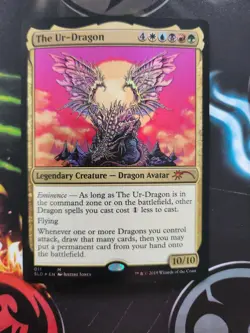 Magic The Gathering Secret Lair Drop Series The Ur-Dragon Foil MTG TCG NM - Image 1