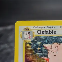 Clefable Jungle 1/64 Holo Rare Unlimited Pokemon TCG 1999 WOTC Vintage MP ✨ - Image 2