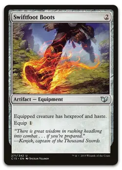 SWIFTFOOT BOOTS Commander 2015 MTG Grey - Unc - Image 1