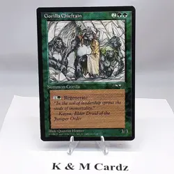 MTG - Alliances - Gorilla Chieftain (4 Gorillas) - Common - LP - Playset x4 - Image 1