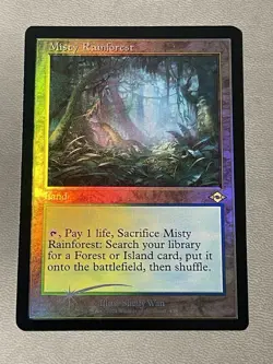 MTG - Misty Rainforest - MH2 Retro Frame - Foil - 438 NM - Image 1