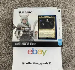MTG Final Fantasy Collector’s Edition Commander Deck Scions & Spellcraft IN HAND - Image 1