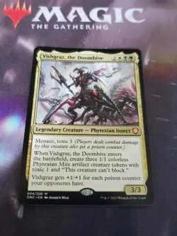 Mtg. Vishgraz, the Doomhive. Commander: Phyrexia: All Will Be One. Pack Fresh - Image 1