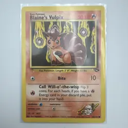 Blaine's Vulpix 66/132 VLP / NM - Gym Challenge Pokemon Card - $2 Flat Shipping - Image 1