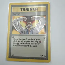 Pokemon Gym Challenge - Unlimitiert 124/132 - Fervor Englisch - Image 1