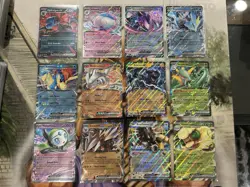 Pokemon Black Bolt White Flare ex Lot Set of 12 Cards Double Rare English - NM - Image 1