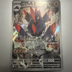 Gigalith 129/086 S&V White Flare Illustration Rare NM Pokemon TCG - Image 1