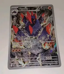 Gigalith 129/086 S&V White Flare Illustration Rare NM Pokemon TCG - Image 4
