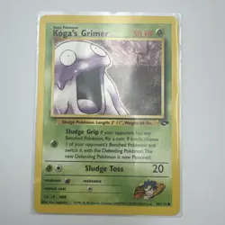 2000 Pokemon Gym Challenge Koga’s Grimer VTG UNplayed Basic/Common #78 WOTC TGC - Image 1