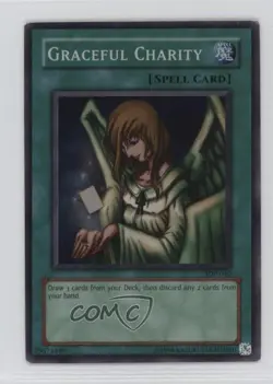 Graceful Charity 1st Ed. YuGiOh Starter Deck Pegasus #SDP-040 2003 1e8j - Image 1