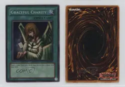 Graceful Charity 1st Ed. YuGiOh Starter Deck Pegasus #SDP-040 2003 1e8j - Image 3