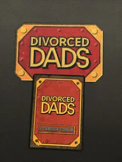Divorced Dads Court of Chaos Salmonella - Beast Card HOLO V1 MISPRINT - Image 2