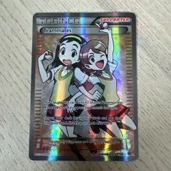 TEAMMATES Full Art Holo Trainer XY Primal Clash 160/160 Pokemon Card TCG MP - Image 1